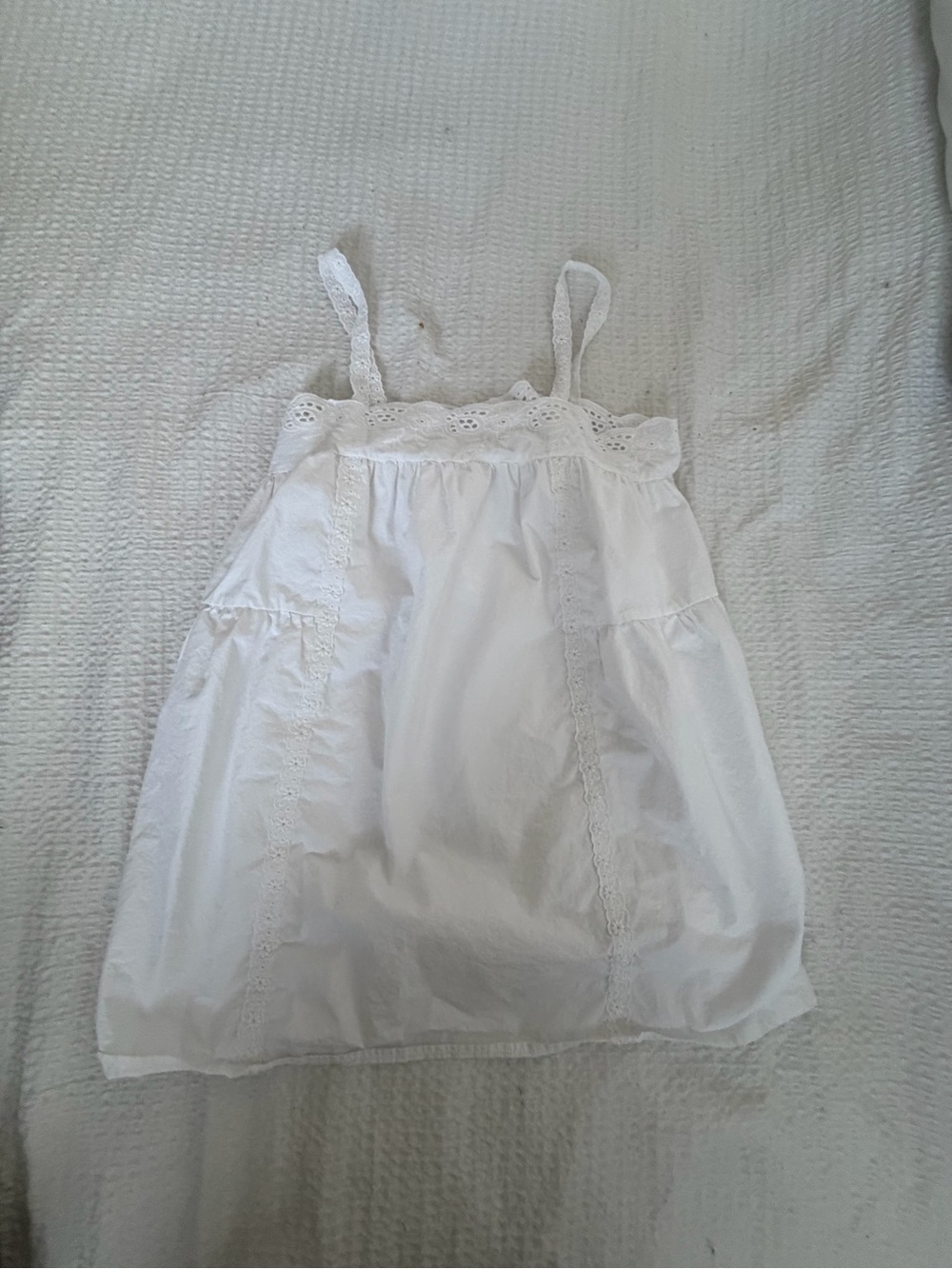 Girls White Dress